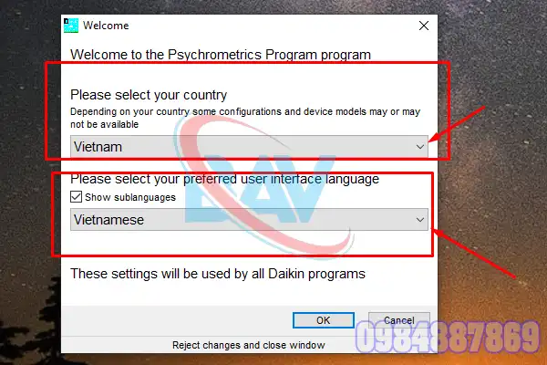 Hướng Dẫn Tải Và Cài Đặt Phần Mềm Daikin Psychrometrics 1