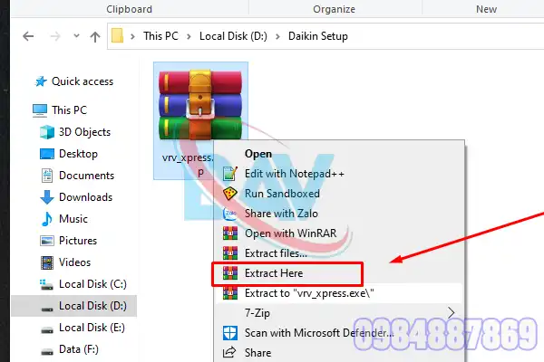 Hướng Dẫn Tải Và Cài Đặt Phần Mềm VRV Xpress Daikin