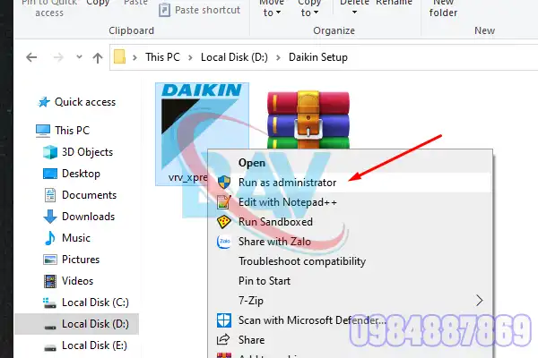 Hướng Dẫn Tải Và Cài Đặt Phần Mềm VRV Xpress Daikin1