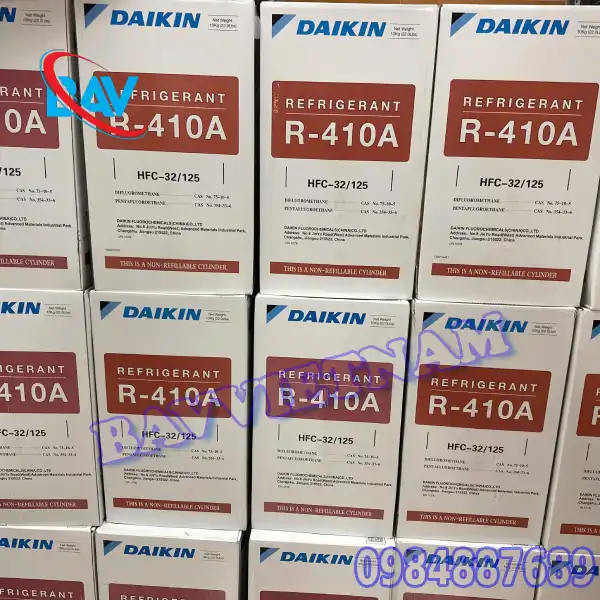 Gas lạnh R410a Daikin